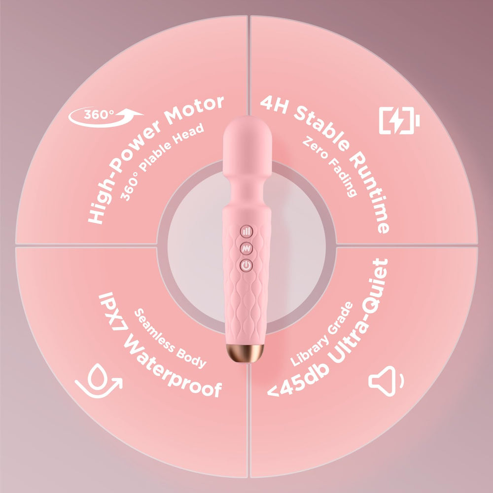 MCOEIVP Waterproof Massager for shower or poolside routines.