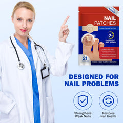 Mcukv Nail Repair Patches skin-friendly formula, soft for nails