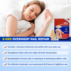 Mcukv Nail Repair Patches two-pack, convenient ongoing toenail care