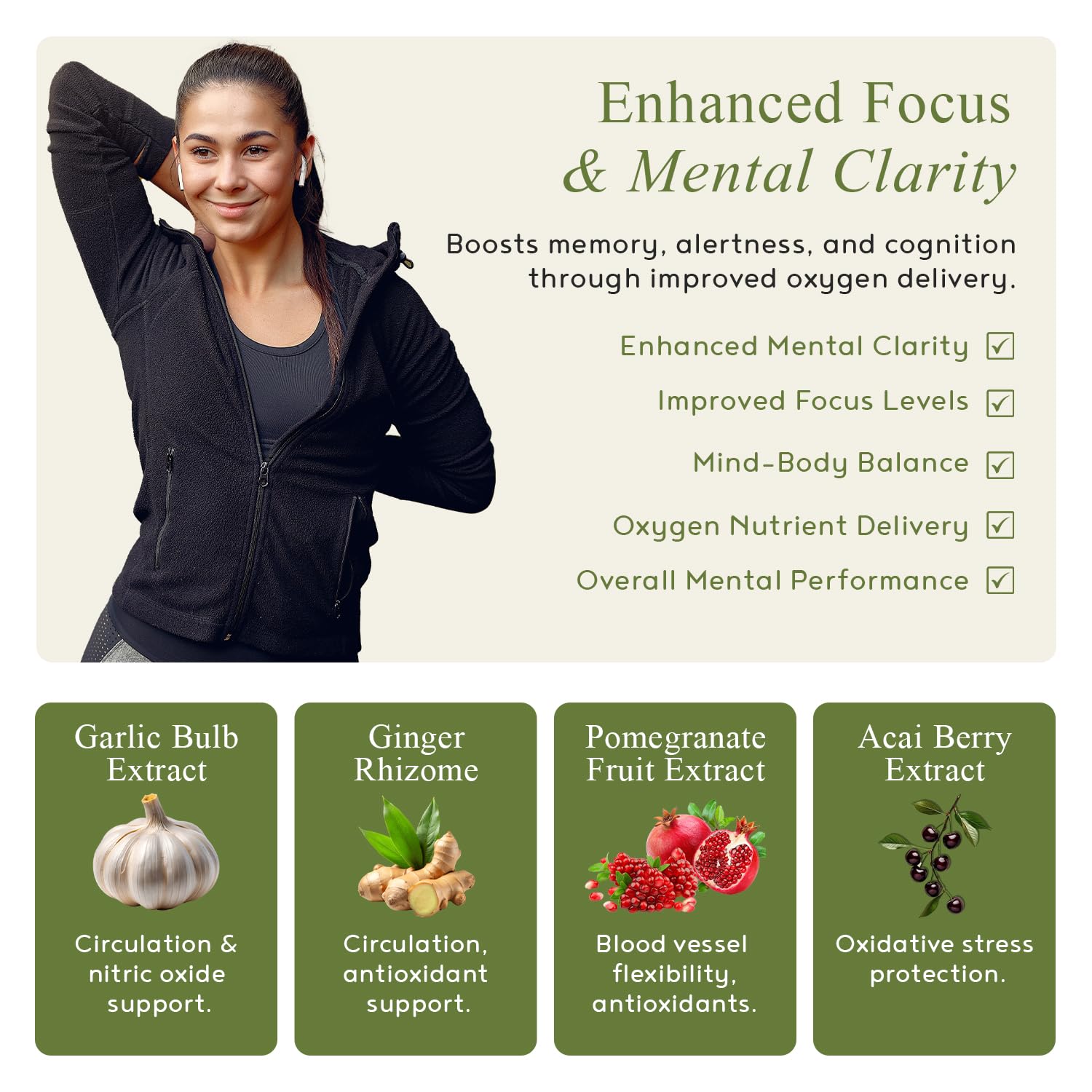 M.D. Blend Vascular capsules close-up for convenient daily use.