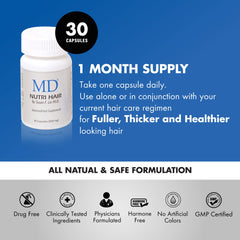 MD Nutri lilac extract shown as part of botanical blend