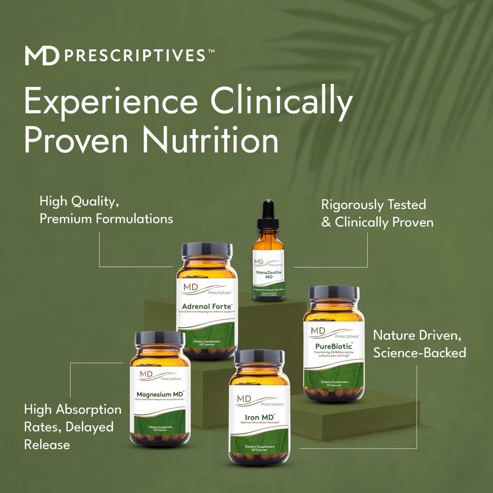 Close-up of PureBiotic label emphasizing probiotic diversity and formulation