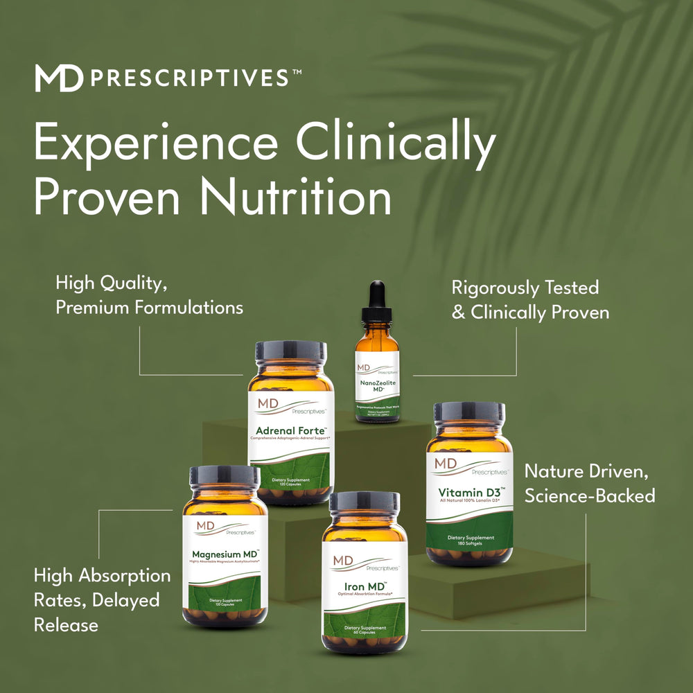 Lifestyle scene presenting MD Prescriptives Vitamin D3 as part of a daily routine with immune support.