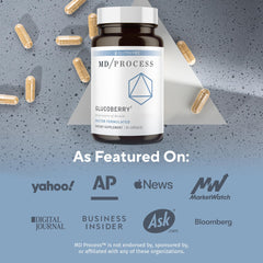 MD Process GlucoBerry packaging features Chromium Picolinate in blend