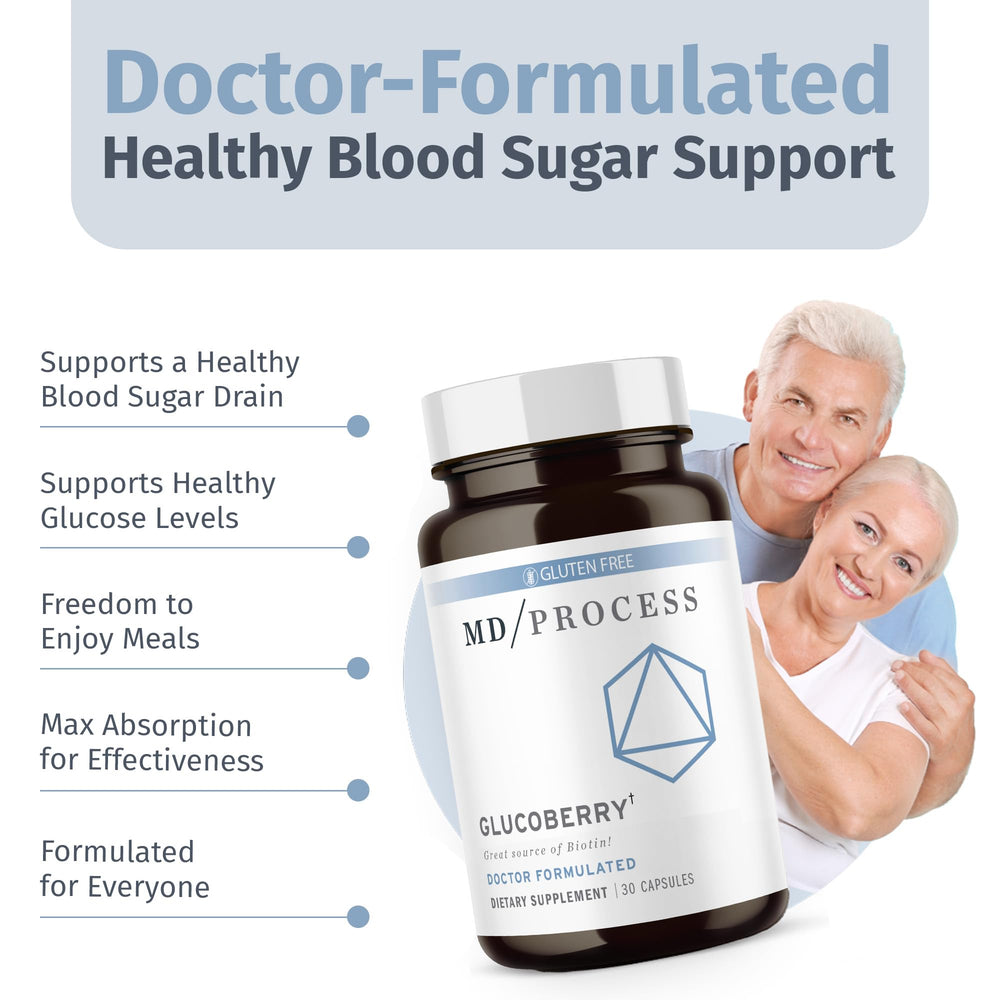 MD Process GlucoBerry gymnema sylvestre leaves in the blend