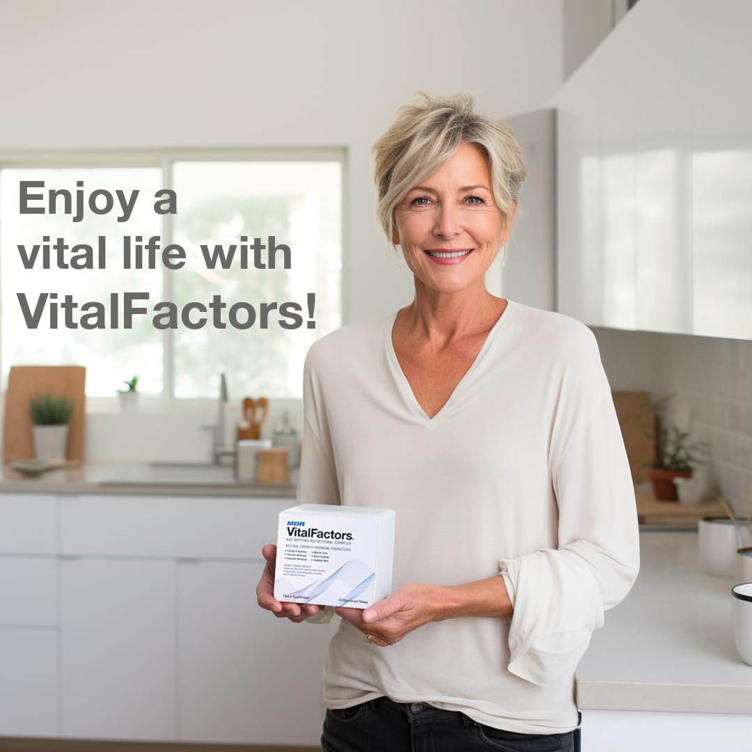 Active adult enjoys VitalFactors during a morning workout.