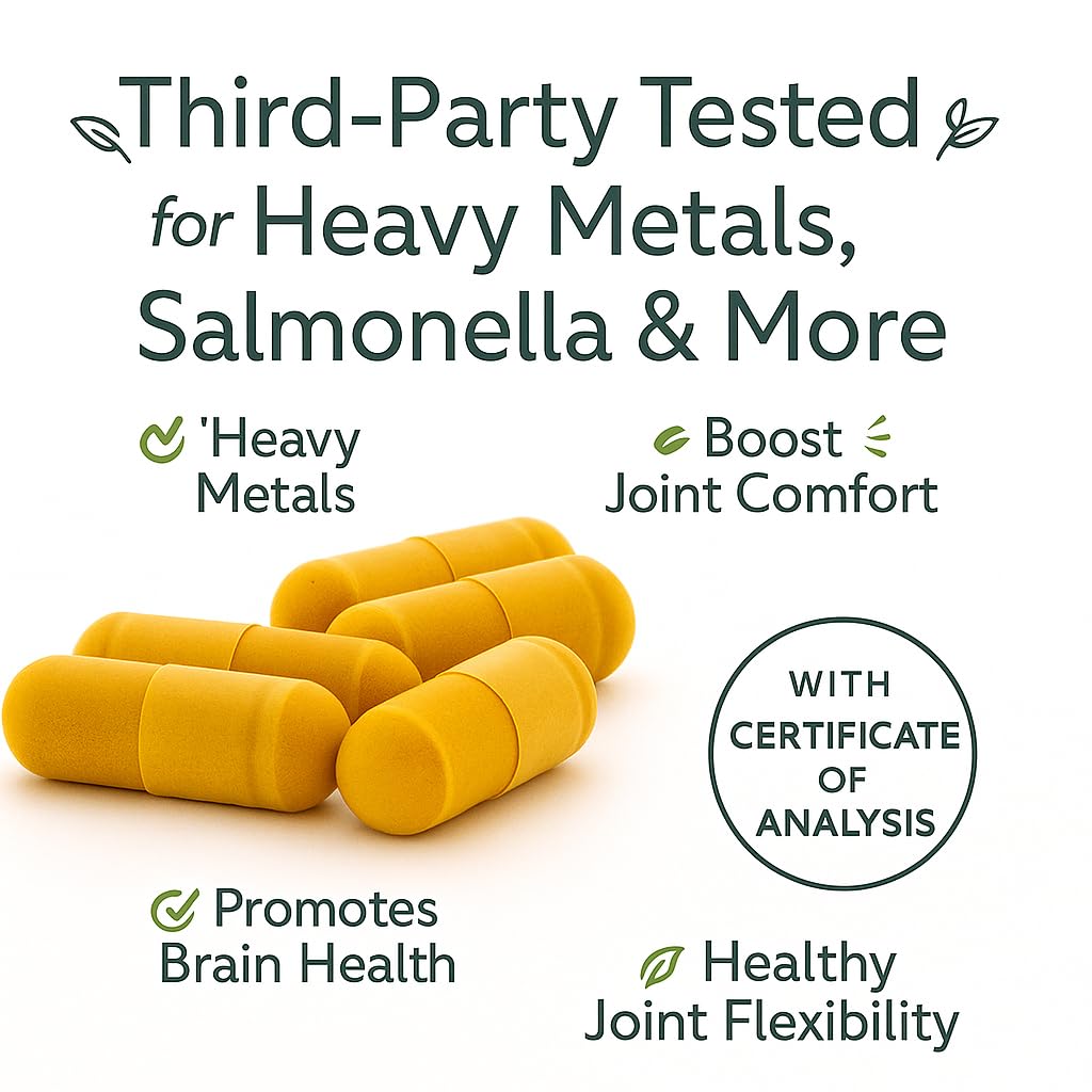Me First Living Turmeric Curcumin bottle label with key facts