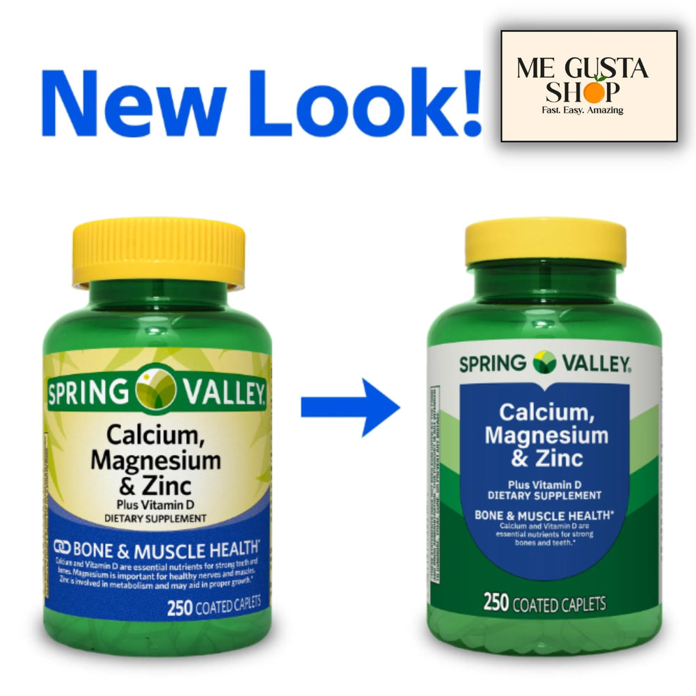 ME GUSTA Shop Spring Valley coating detail on caplets for easier swallowing