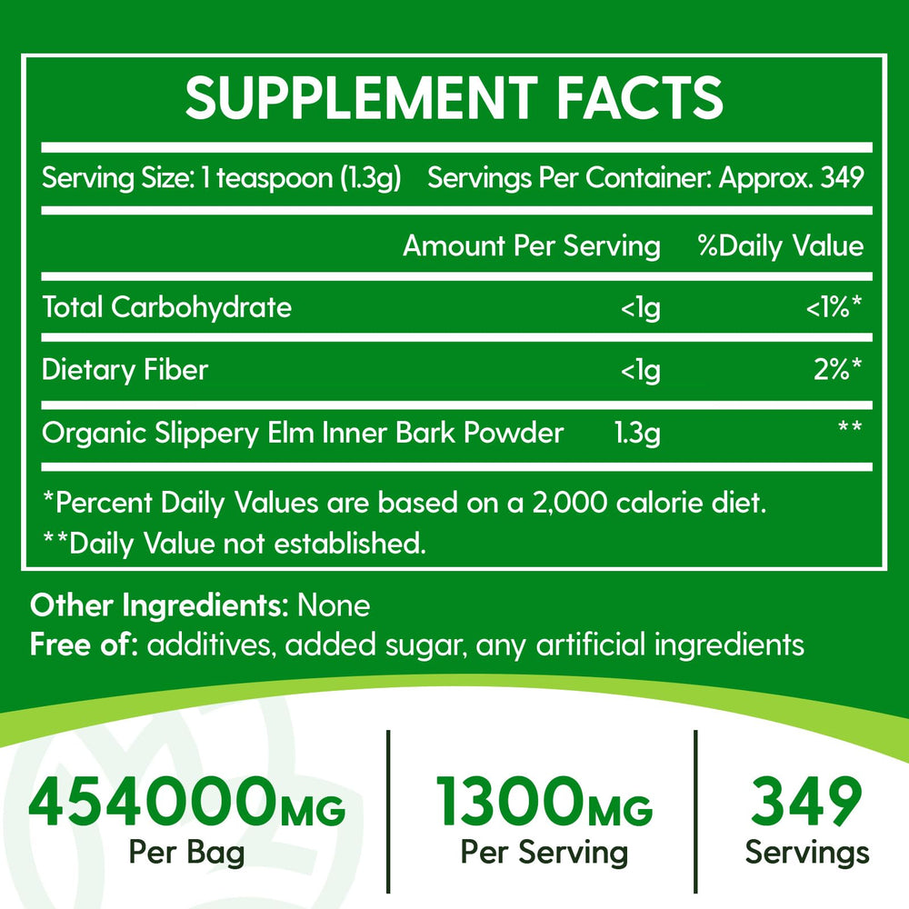 Close-up of Meablewse jar highlights vegan, non-GMO inner bark powder quality
