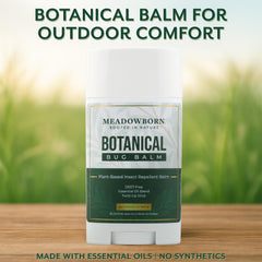 Meadowborn bug balm applying to wrists and ankles for targeted protection