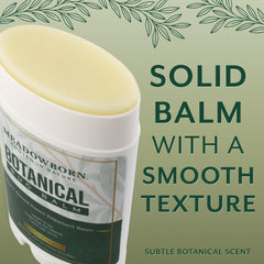 Meadowborn beeswax and soybean oil nourish skin during outdoor use
