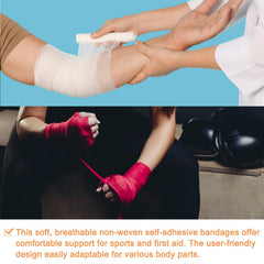 MECCANIXITY 12-pack cohesive bandage highlights ready-for-use option.