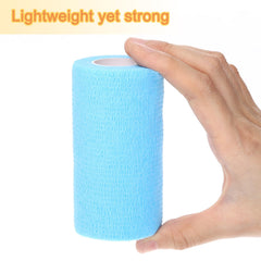 MECCANIXITY bandage demonstrated for easy one-handed application.