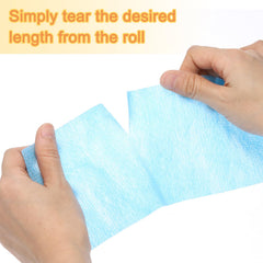 MECCANIXITY bandage wrap shown for one-handed wrapping.