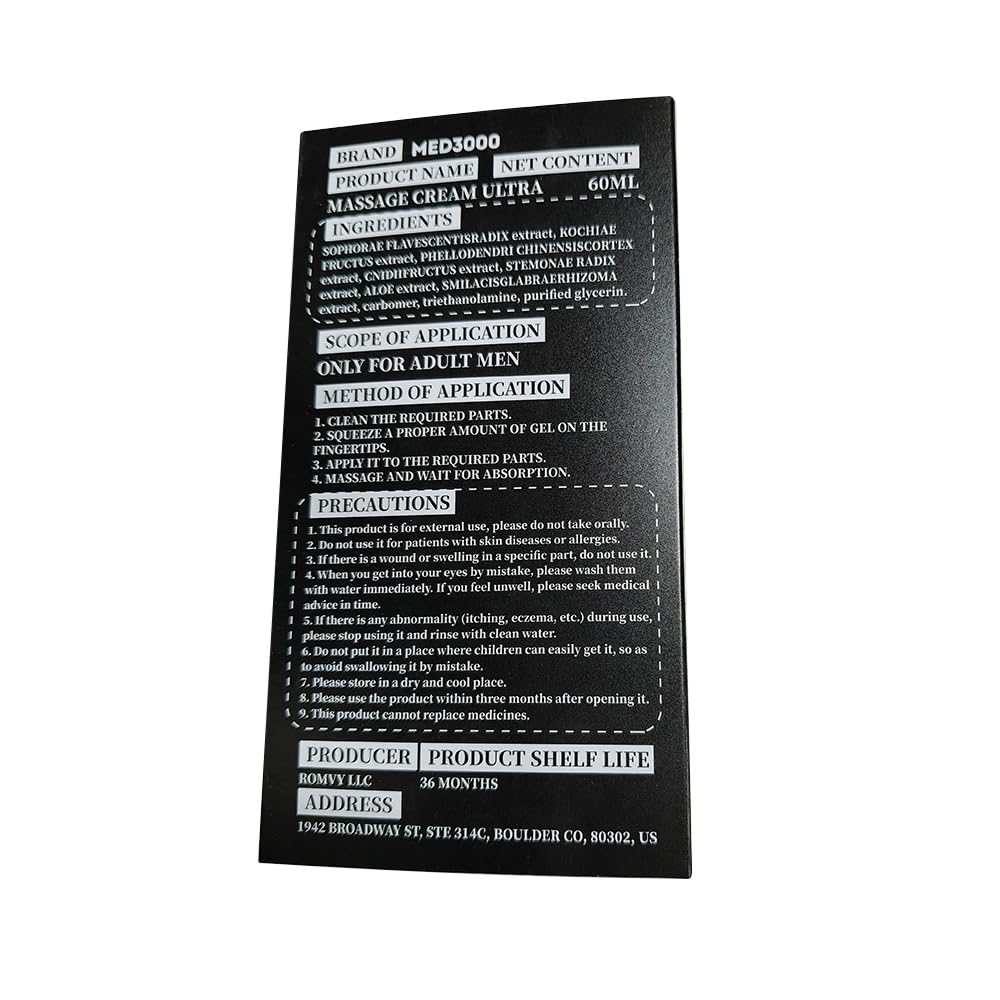 Med3000 balm close-up texture absorbs without residue.