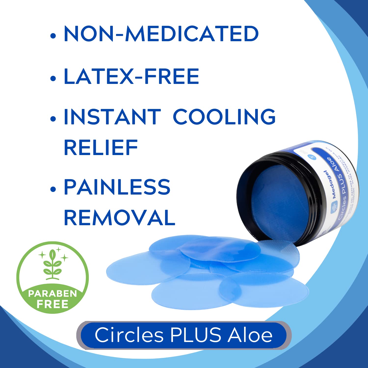 Medagel Circles Plus Aloe 3-inch patch supports breastfeeding comfort