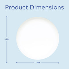 Medagel Circles Plus Aloe 3-inch patch removes easily without sticking