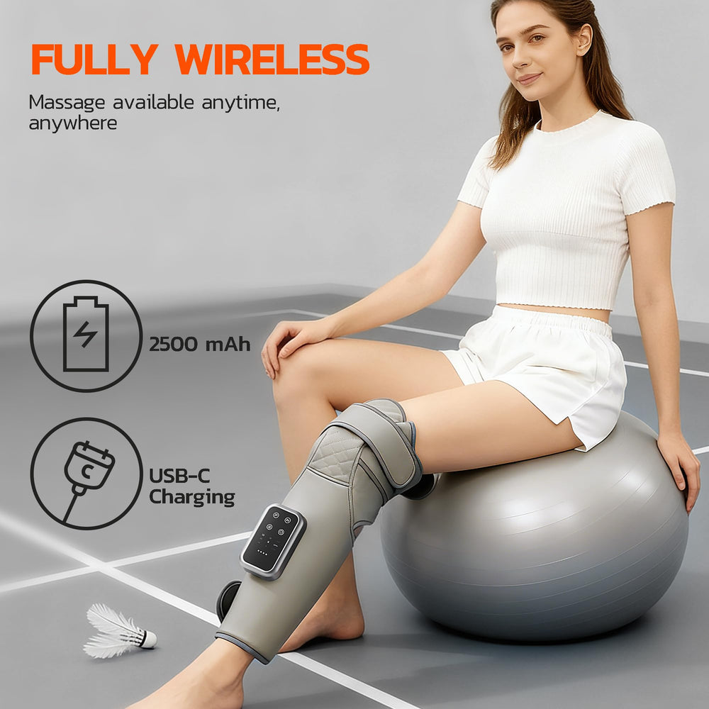 Three massage modes with varying intensity for personalized relief.