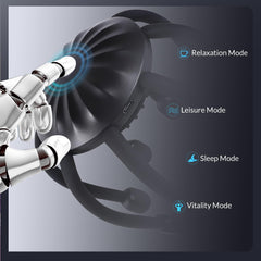 MEDAMOC portable scalp massager ideal for travel, office, or hotel rooms.