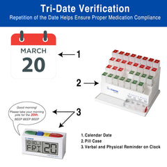 MEDCENTER travel-ready setup demonstrates portable organization for meds on the go.