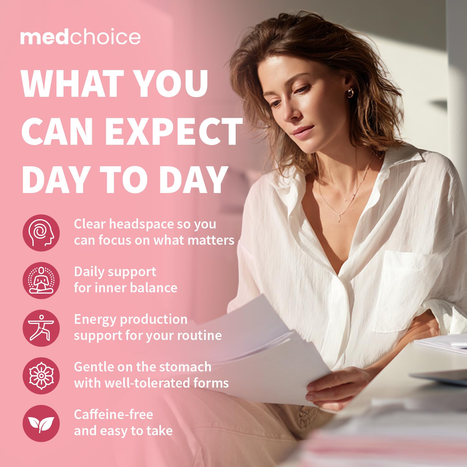 MedChoice 14-in-1 Inositol Complex interior seal ensures product integrity.