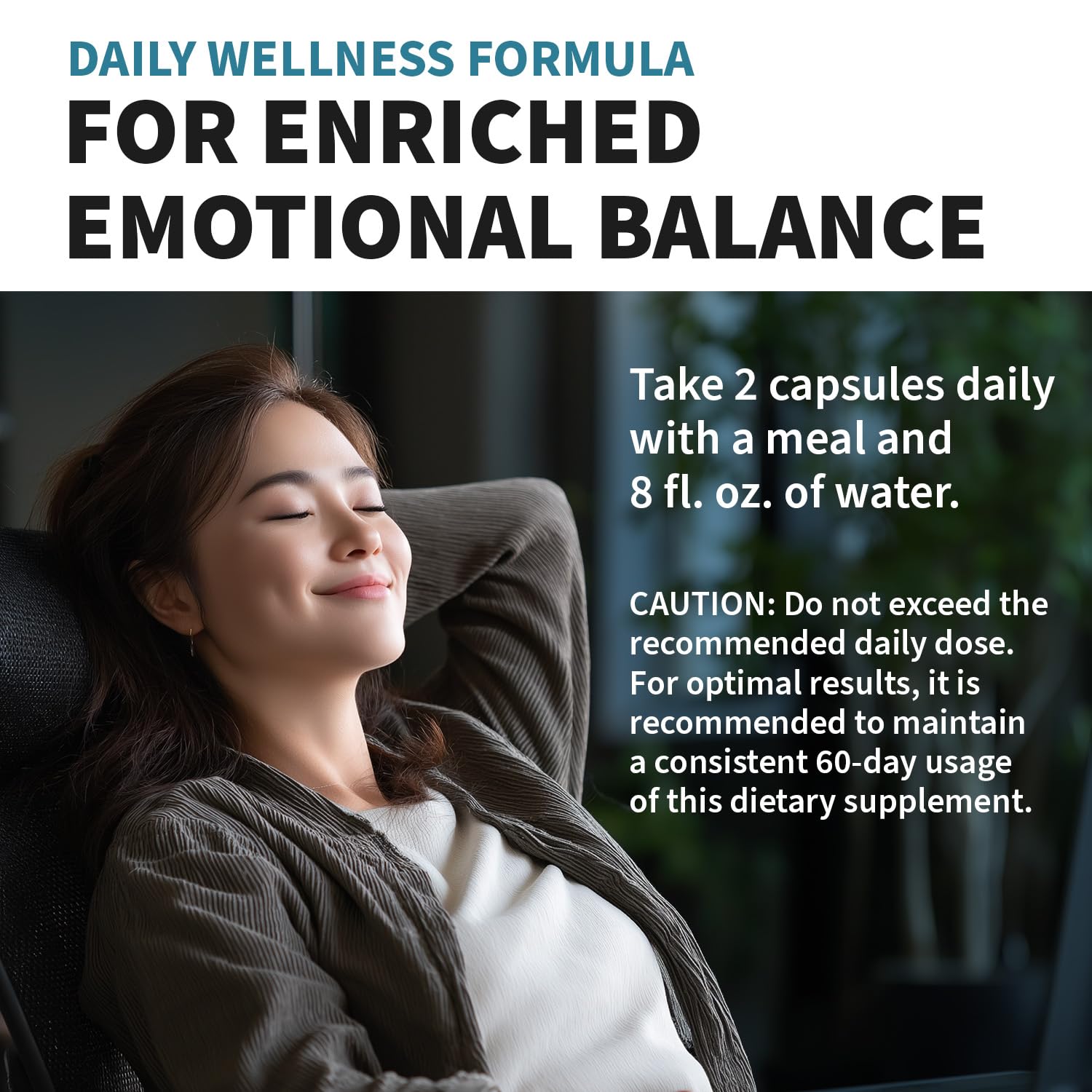 MedChoice ingredient visual showcasing 5-HTP, L-Theanine, magnesium and more
