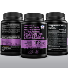 MEDCHOICE packaging front view highlights two-pack bundle and updated mg-per-serving label.