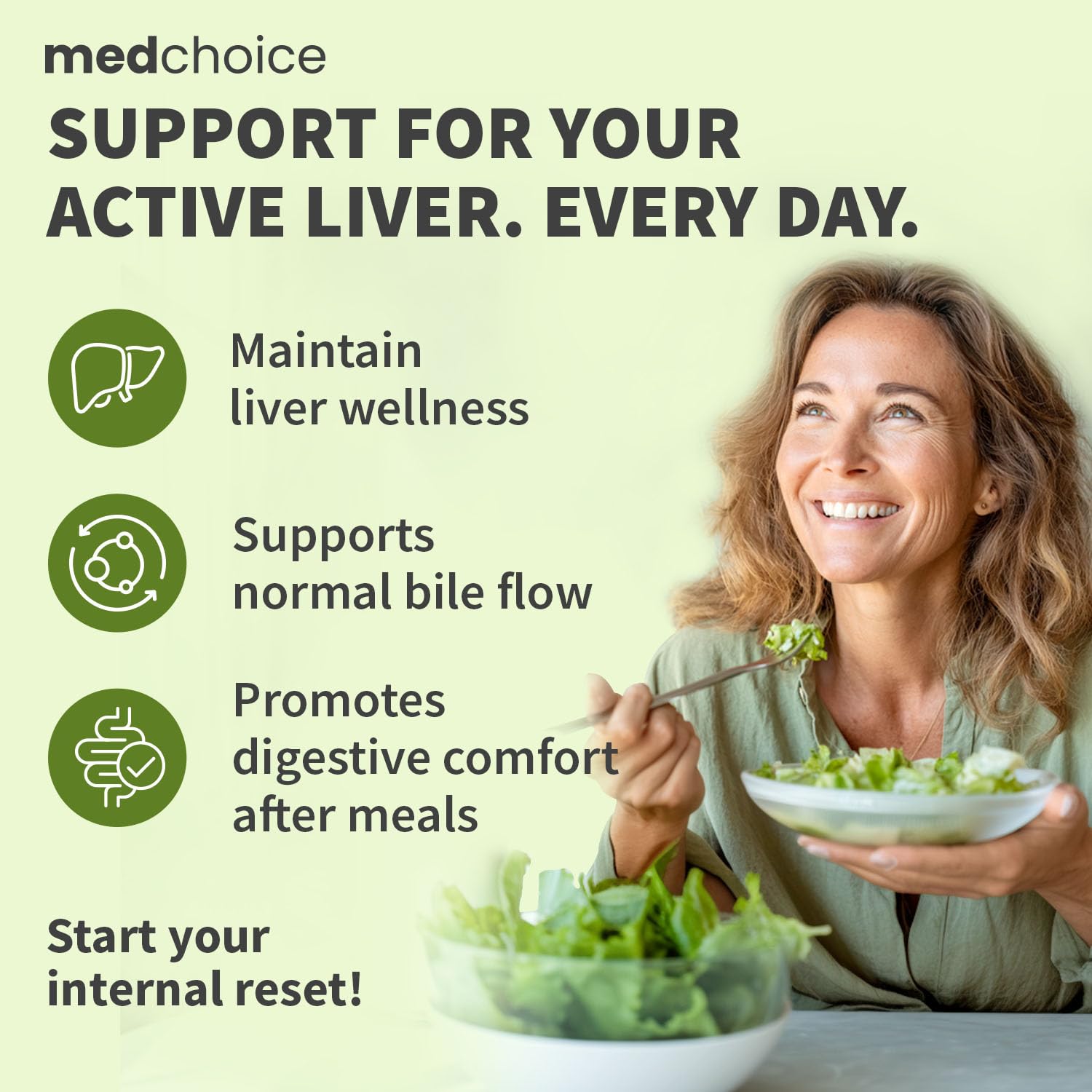 Clean label seal and ingredients emphasize natural additive-free formula.