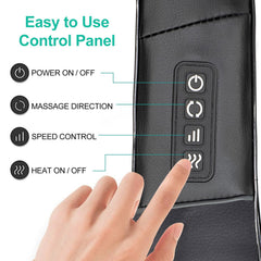 Medcursor Neck Massager adjustable strap lets you tailor fit for neck relief