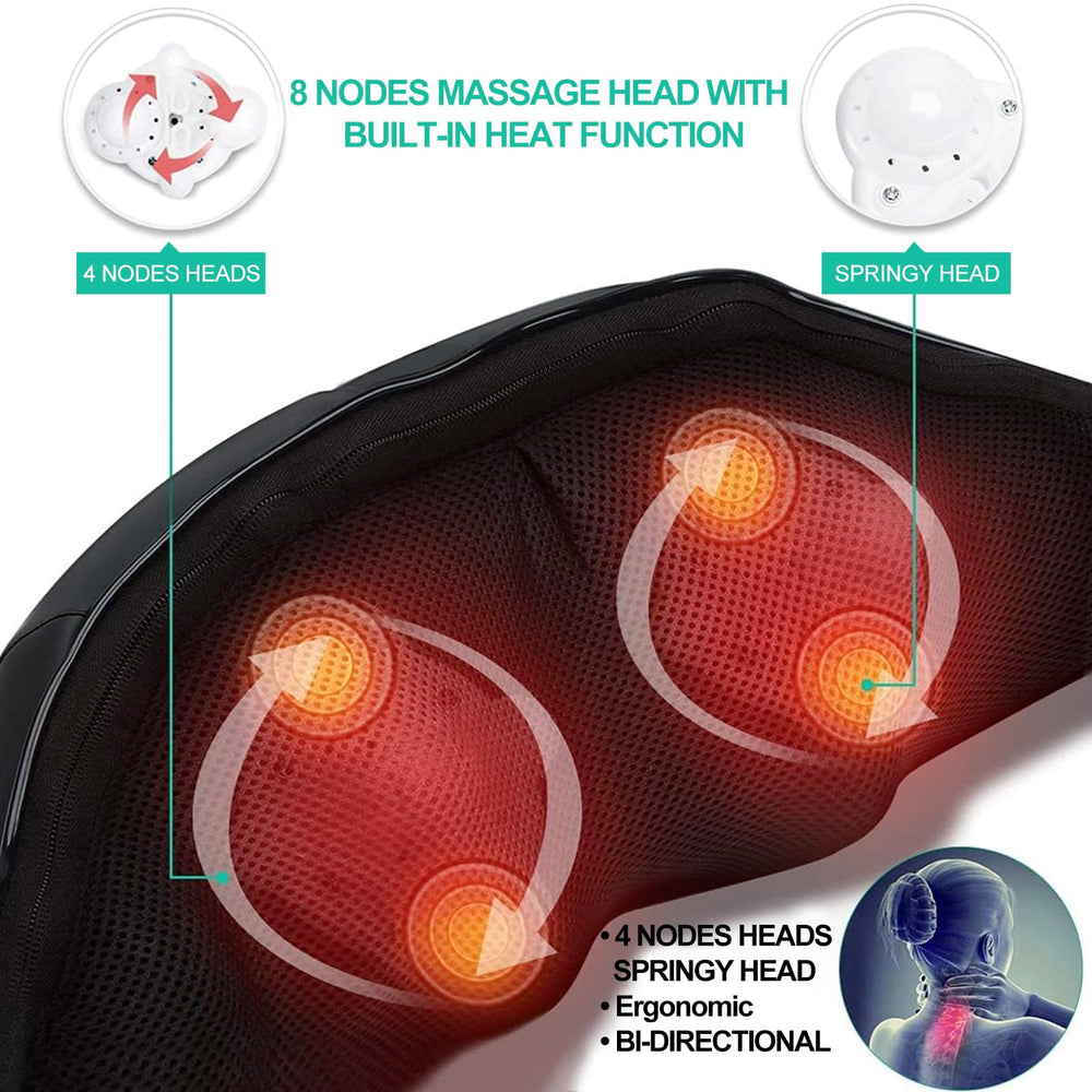 Medcursor Neck Massager breathable mesh fabric enhances comfort and heat penetration