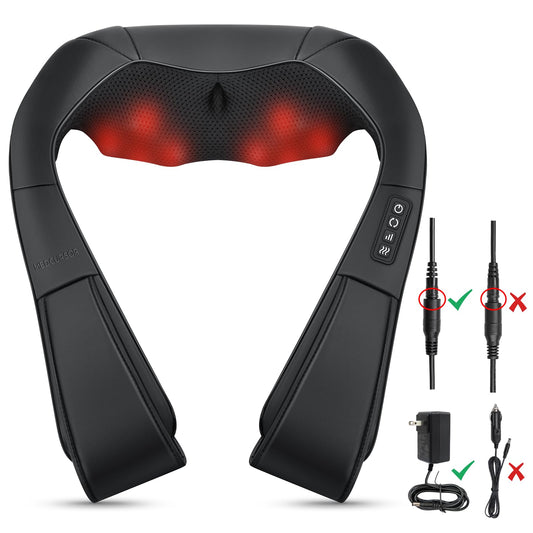 Medcursor Neck Massager deep-kneading nodes provide targeted relief after work