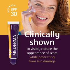 Doctor and pharmacist trust symbol for Mederma scar care