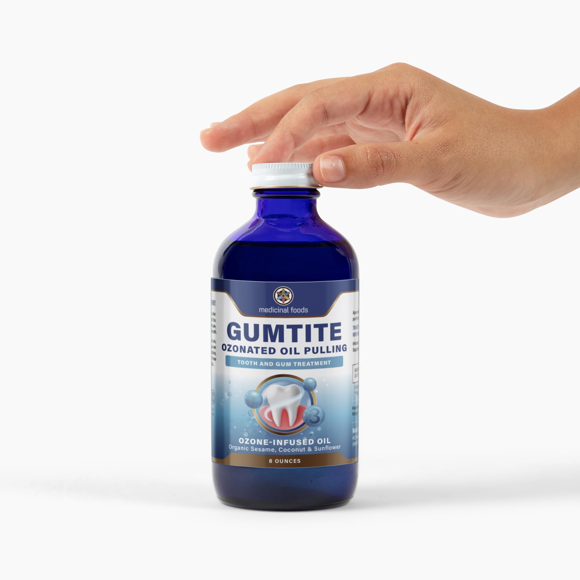 Medicinal Foods Gumtite breath-freshening ozonated oil rinse