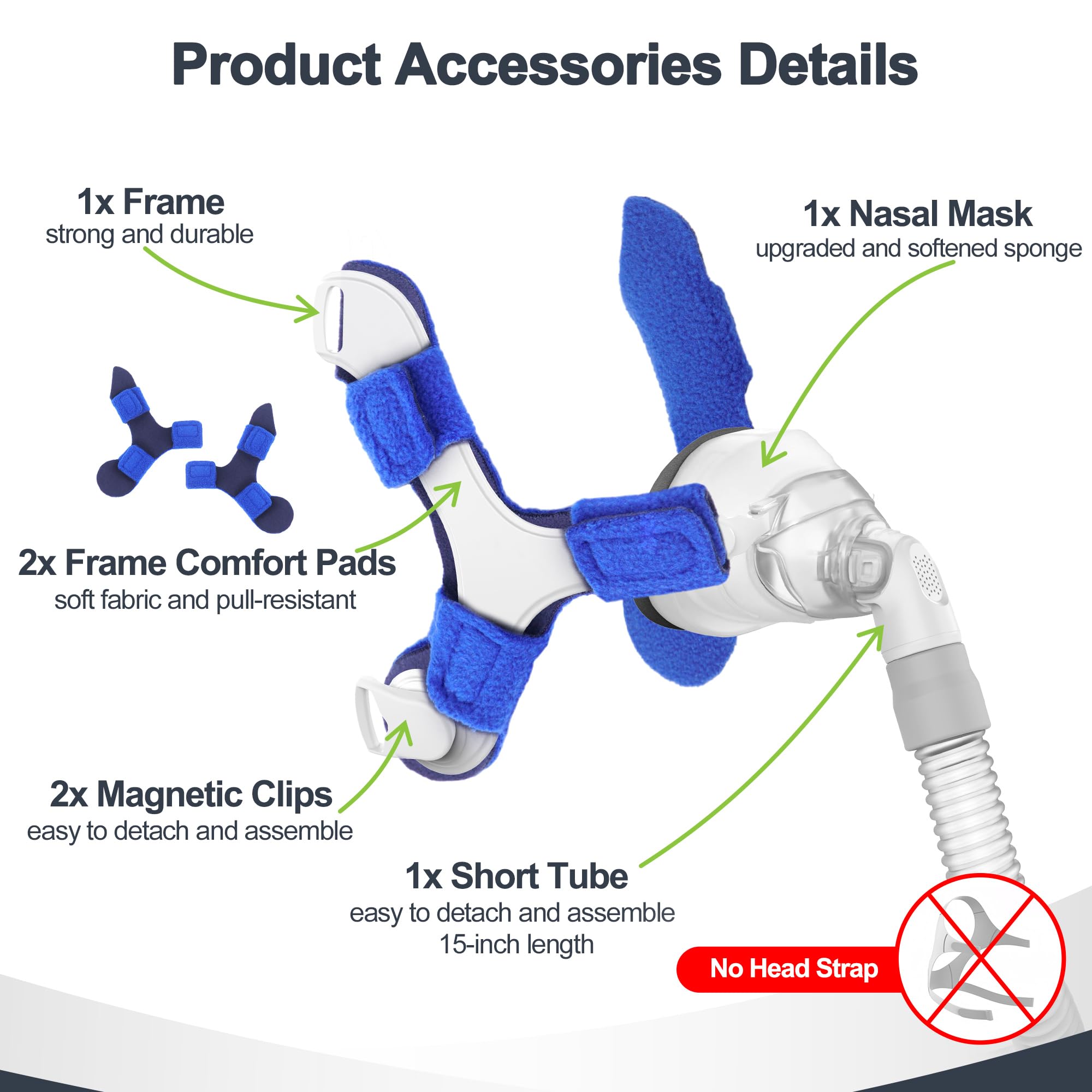 MEDICOLOR AirTouch N20 Small durable frame for a stable fit.