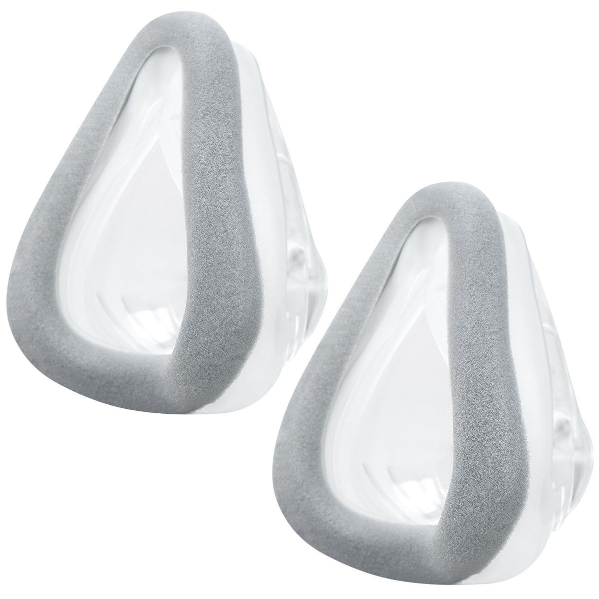 MEDICOLOR memory foam cushion front view shows improved comfort and fit with Airtouch F20