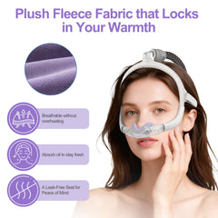Whisper-quiet vent on MEDICOLOR cushion for peaceful nights.