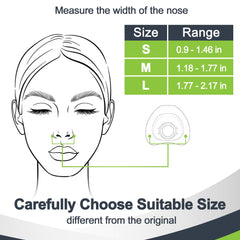 MEDICOLOR nasal cushion texture close-up for skin-friendly feel.