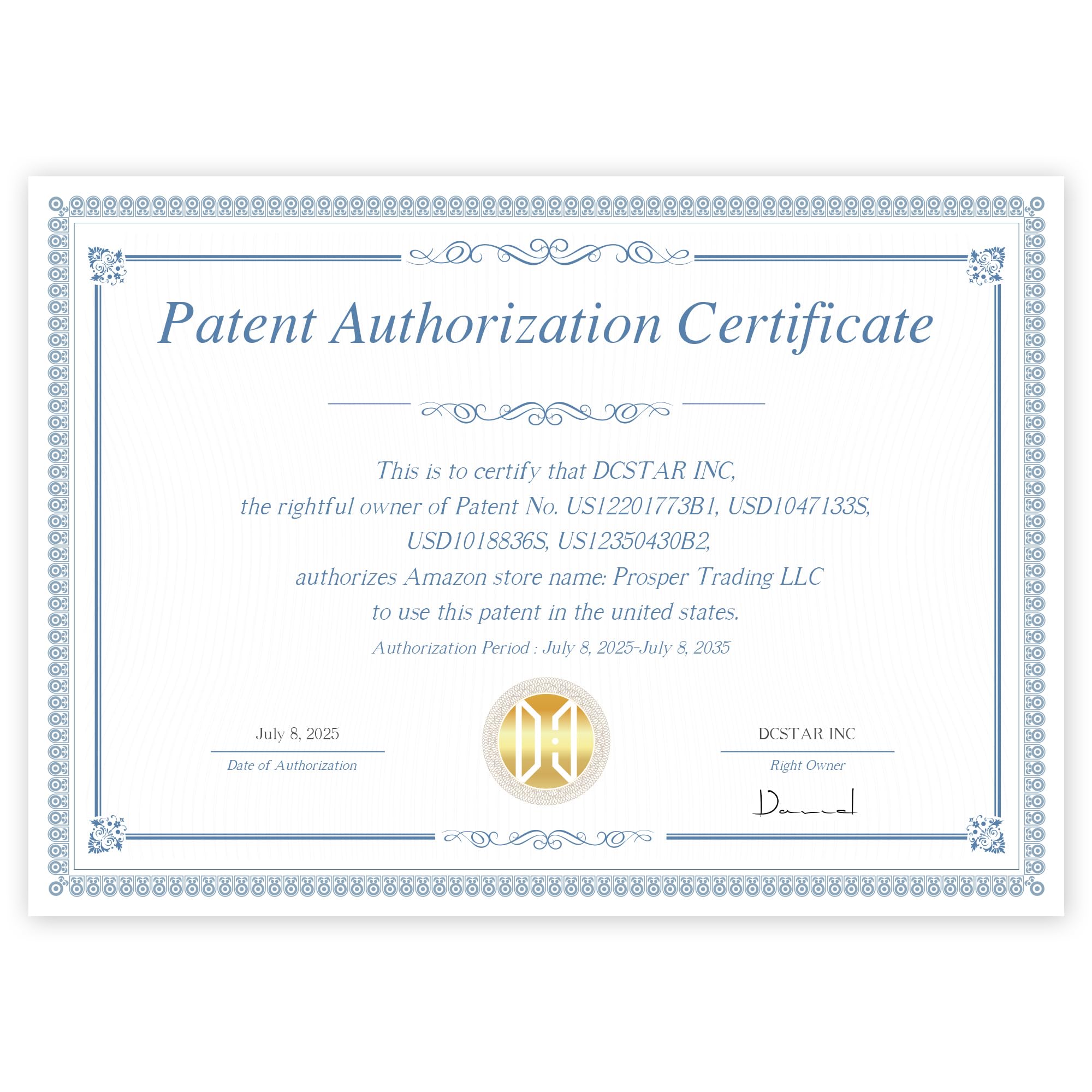 MEDICOLOR patented protection marks unique design for frame and cushion
