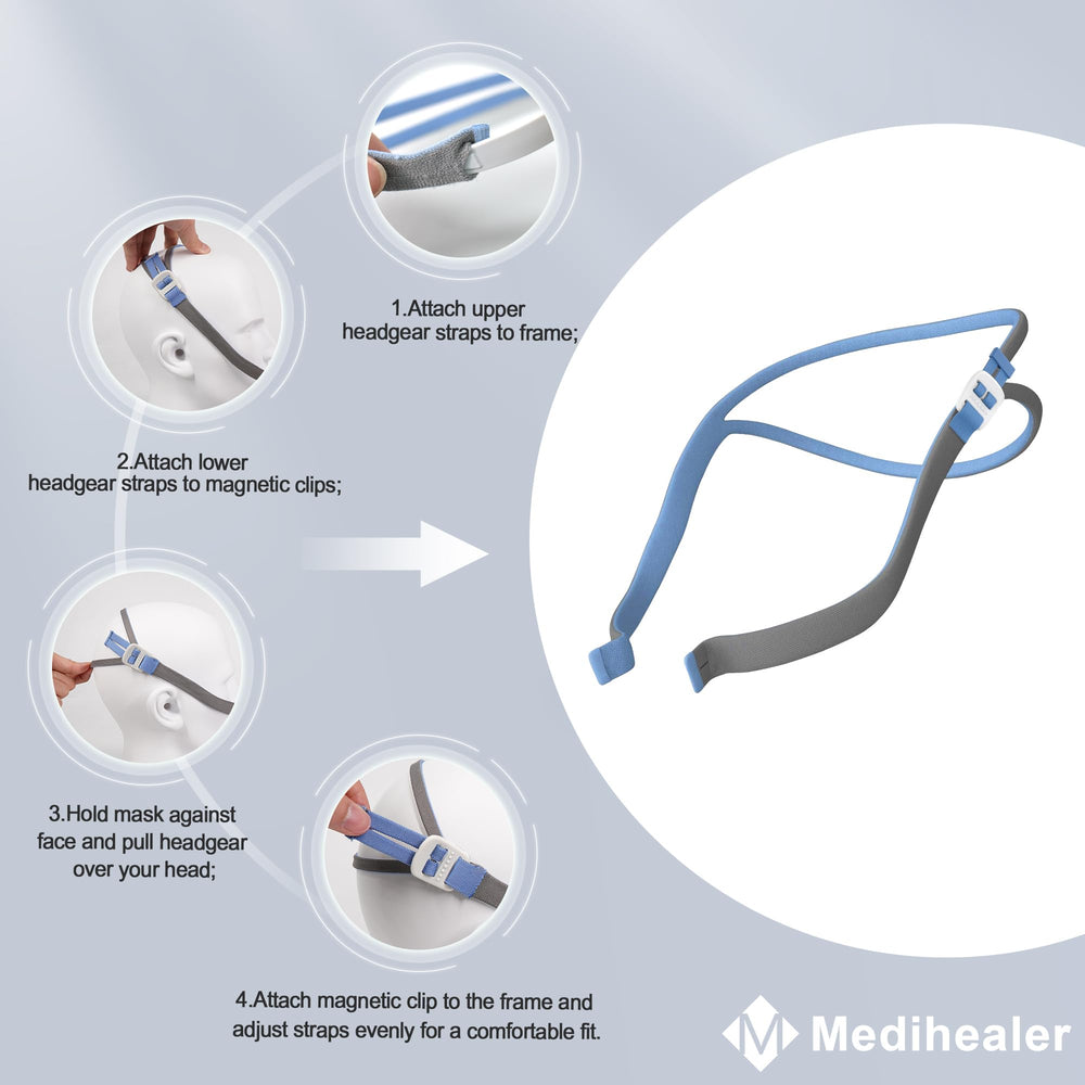 Easy on-off design helps quick adjustments for a smoother routine.