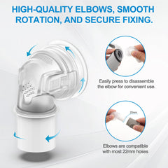 Medihealer CPAP kit includes two P30i cushions and elbow