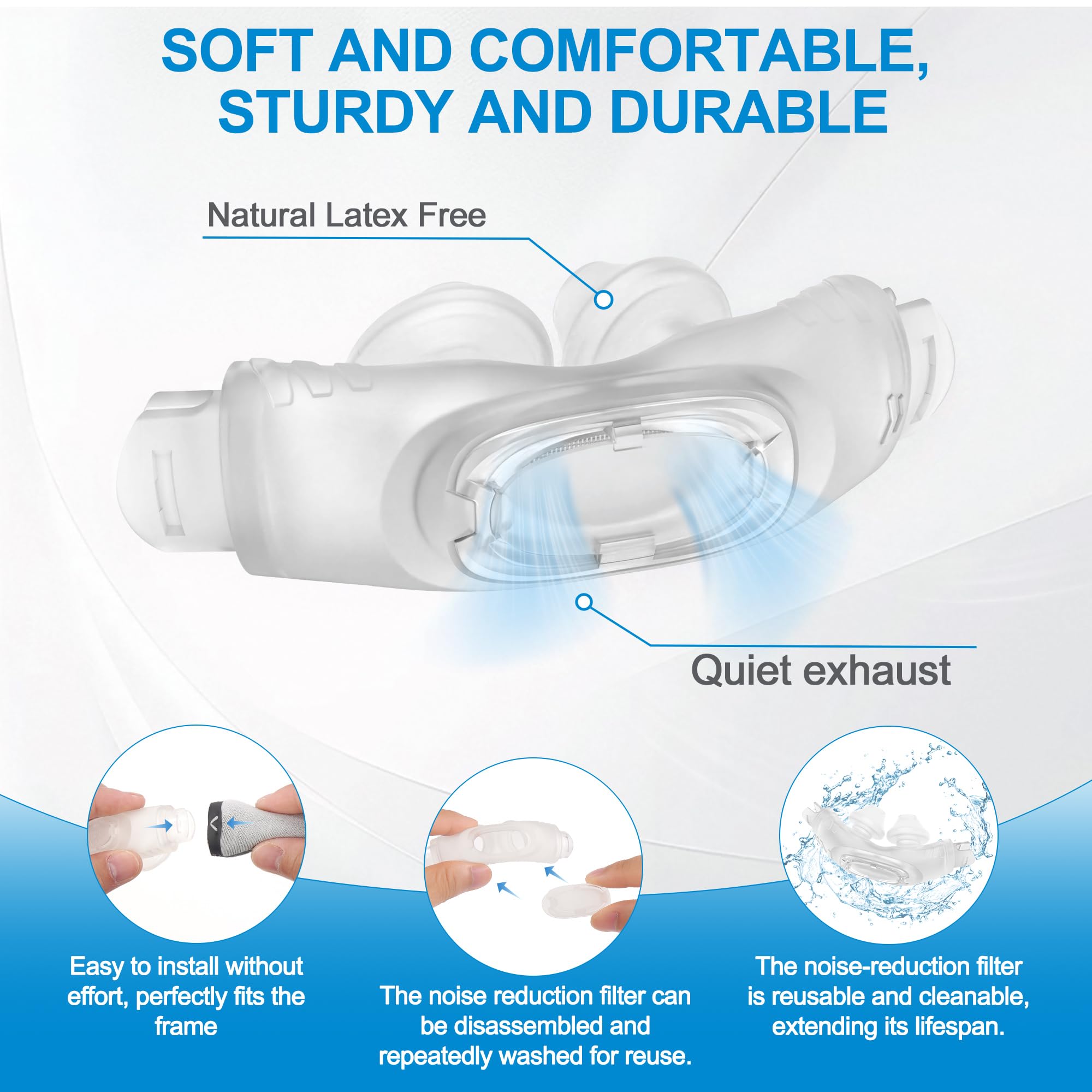 Medihealer diffused vent delivers ultra-quiet operation