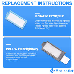 Medihealer replacement instruction card with DreamStation 2 kit