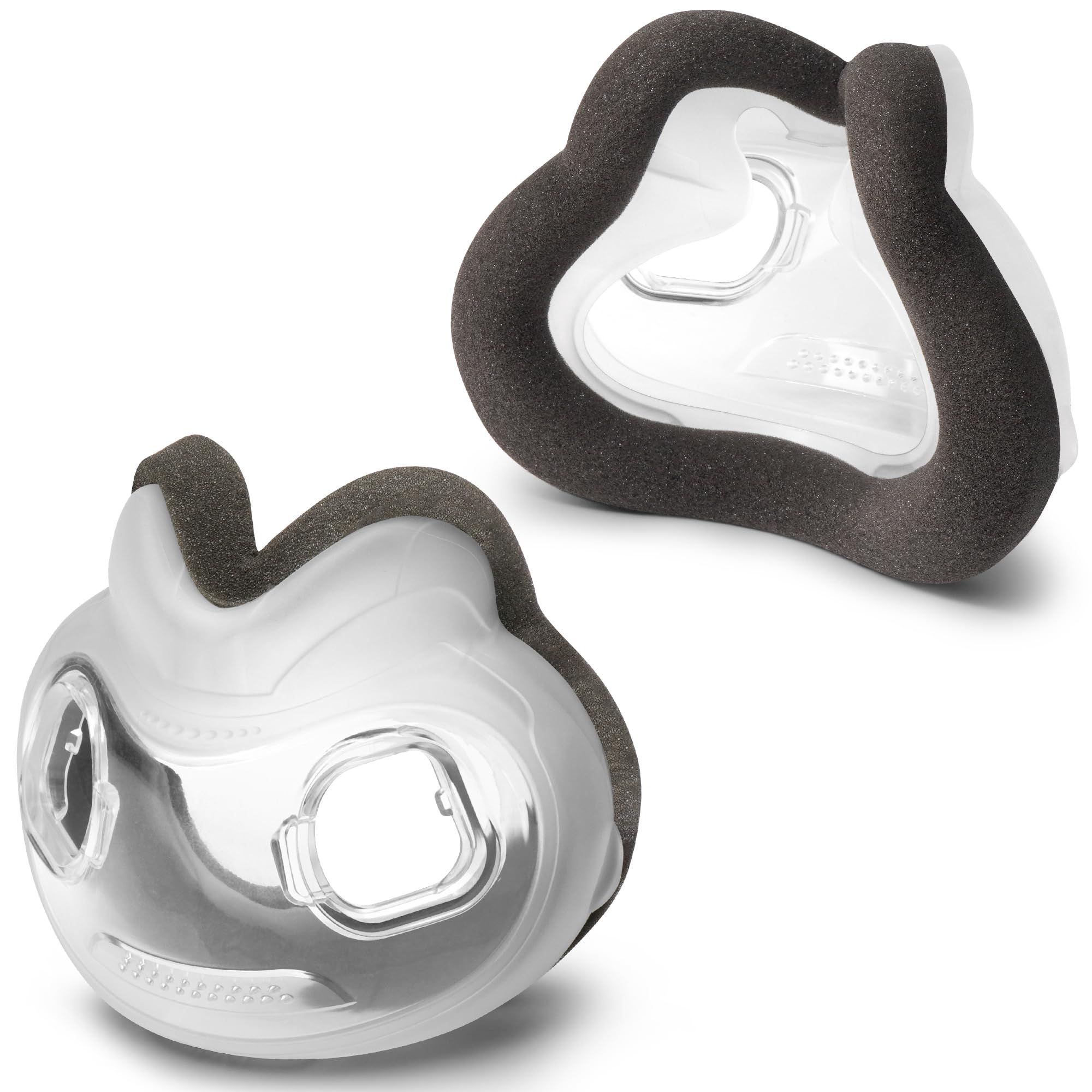 Medihealer f30i cushion set close-up on soft-touch foam for comfortable seal.