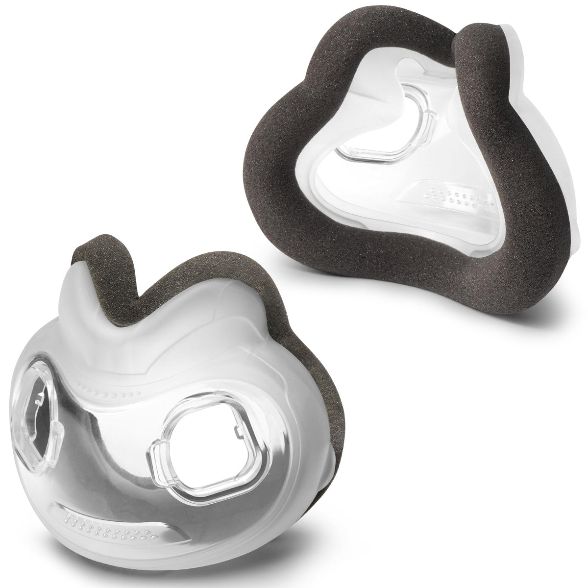 Medihealer f30i cushion set close-up on soft-touch foam for comfortable seal.