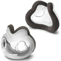Medihealer f30i cushion set close-up on soft-touch foam for comfortable seal.