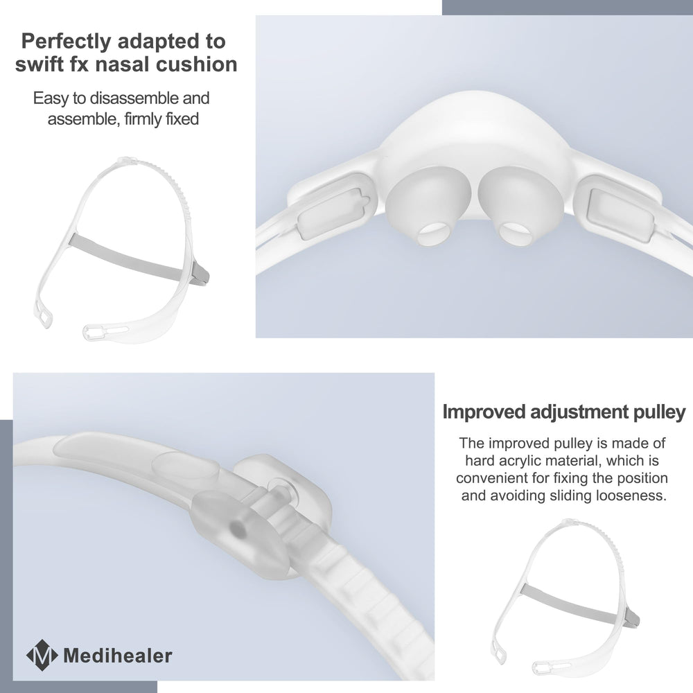 Medihealer acrylic frame adjustment pulleys offer reliable positioning.