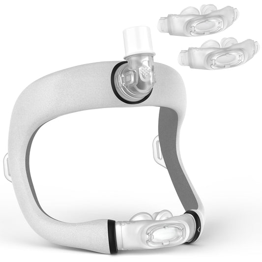 Medihealer frame system for forehead stability improves CPAP alignment