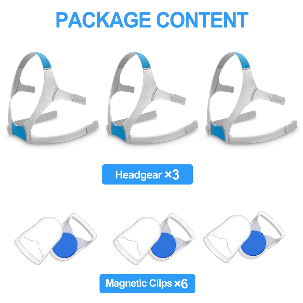 Medihealer headgear worn at night showing a soft, secure fit for restful sleep.