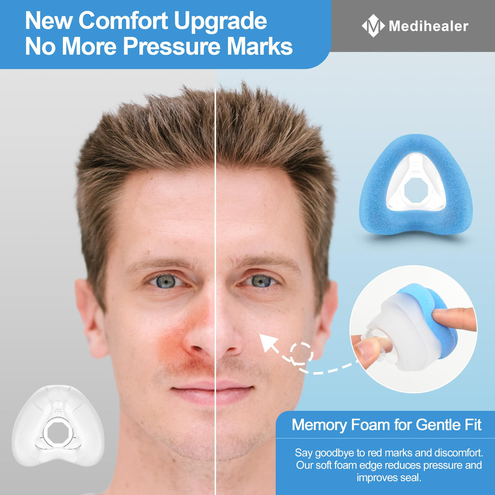 Medihealer N20 cushion breathable foam reduces heat for cooler sleep.