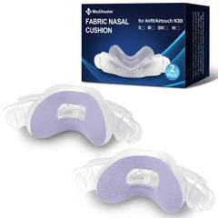 Medihealer N30i nasal cushion in soft fabric for all-season comfort.